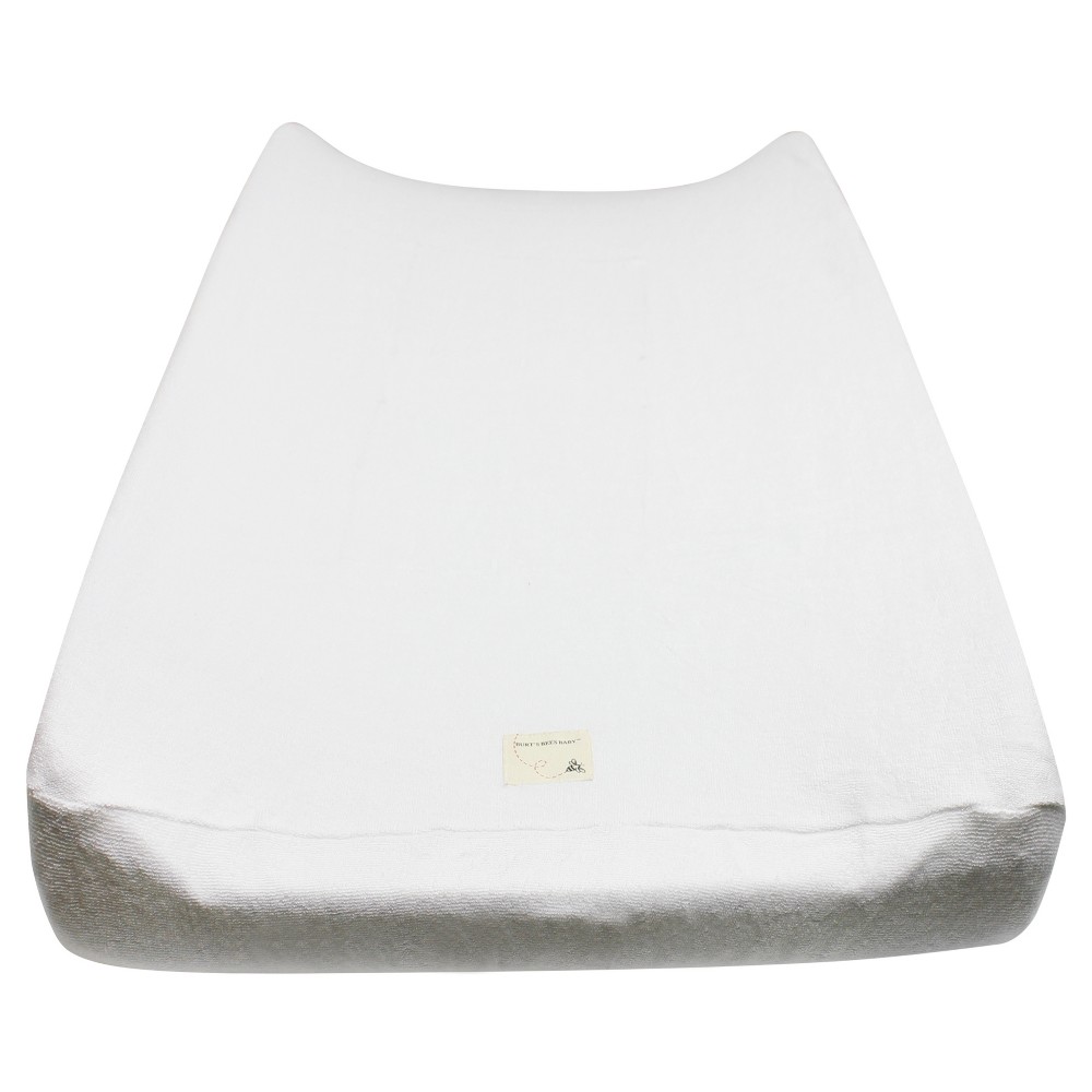 Burt's Bees Baby Organic Changing Pad Cover - Solid Terry Cloth - Cloud