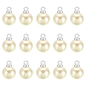 Unique Bargains Beautiful Designer DIY Jewelry Making Pearl Pendants 150 Pcs - 1 of 4