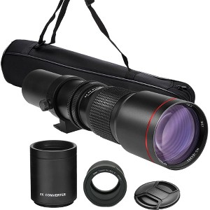 Bower 500mm/1000mm f/8 Manual Super Telephoto Lens for Sony A Series - 1 of 4