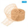 Unique Bargains Non-stretch Lace Trim Ribbon for Party Gift Decoration - 3 of 4