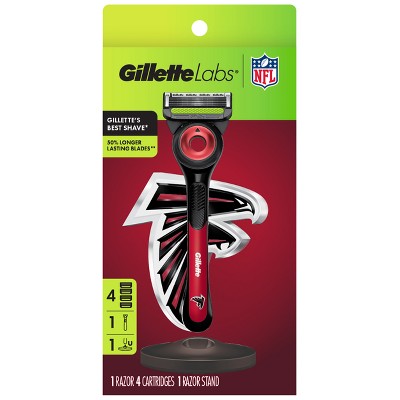 Gillette Labs Men's 5 Blade Reusable Razor - NFL Falcons