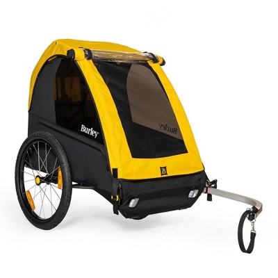 Burley solo bike trailer yellow and blue new arrivals