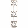 Kings Brand Furniture - Corner Unit 5 Tier Bookshelf/Bookcase Display Stand - 2 of 4