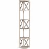 Kings Brand Furniture - Corner Unit 5 Tier Bookshelf/Bookcase Display Stand - image 2 of 4