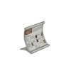 Azar Displays 4"W x 4"H Curved Metal Frame - 3 of 4