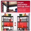 FDW 5-Tier Multi-functional Adjustable Heavy-duty Metal Storage Rack Storage Shelves - 4 of 4