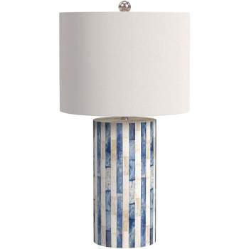 Bassett Mirror Company Coburn Table Lamp Blue White/Blue Bone