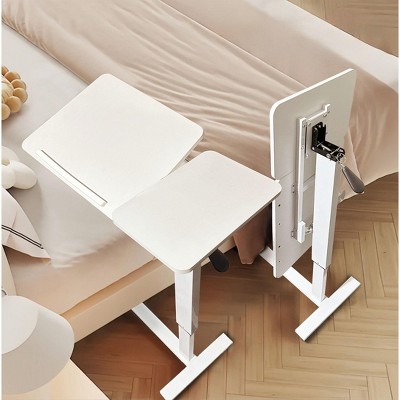 NicBex 32" Sit Stand Desk Converter Height Adjustable Riser with Dual Monitor & Laptop Stand, Wide Keyboard Tray