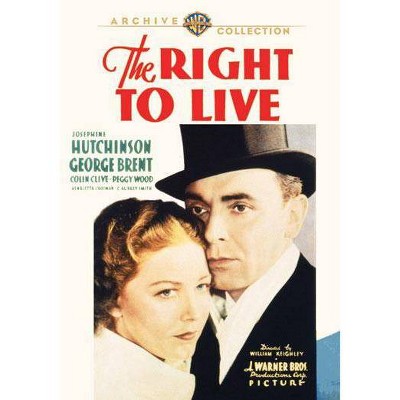 The Right To Live (DVD)(2013)