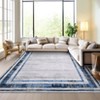 TackView Modern Area Rugs Washable Runner Rug, Low Pile Non Slip Carpet, Stain-Resistant Floor Mat for Living Room Bedroom Home Office - 4 of 4