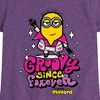 Girls' - Despicable Me Minions - Groovy Since Forever Fitted Short Sleeve Graphic T-Shirt - 2 of 4
