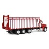 Spec Cast 1/64 Red Peterbilt 385 w/ Red & White Meyer 8126RT Boss Forage Box MEY-002 - 3 of 4
