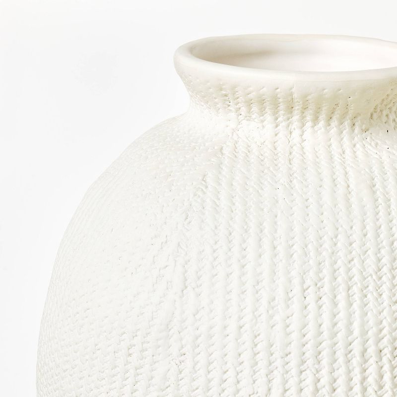 Ceramic Textured Decorative Vase - Threshold&#8482; designed with Studio McGee, 4 of 10