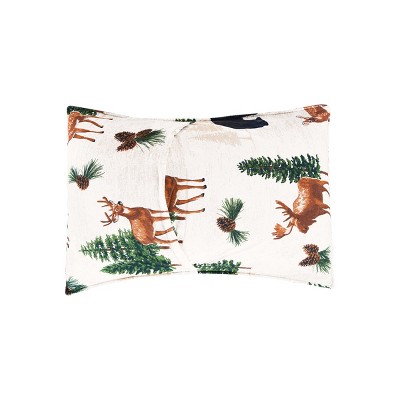 Noland Pines Brown Cotton Reversible Full Quilt Set