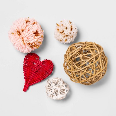 Opalhouse Valentines Decor 16 pc Shola Flower /& Palm Vine Vase Filler Unscented