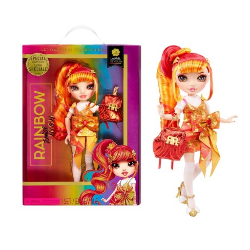 Rainbow High Jr Ruby Anderson RED 9 Fashion Doll with Backpack