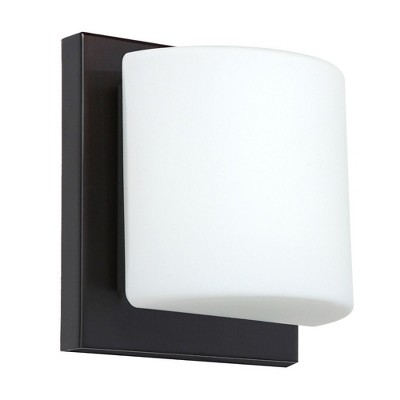Besa Lighting Paolo 1 - Light Vanity in  Bronze