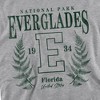 Men's Everglades National Park Fern Wreath Crewneck Sweatshirt - 2 of 4