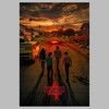 Girl's Stranger Things Four Friends Rift Apocalypse Poster T-Shirt - 2 of 4