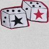 Rerun Island Women's Embroidery Dice Short Sleeve Graphic Cotton T-Shirt - 2 of 4