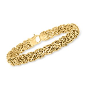 Ross-Simons 10kt Yellow Gold Medium Byzantine Bracelet - 1 of 4