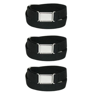 CTM Kids' Elastic Stretch Belt with Magnetic Buckle (Pack of 3) - 1 of 4