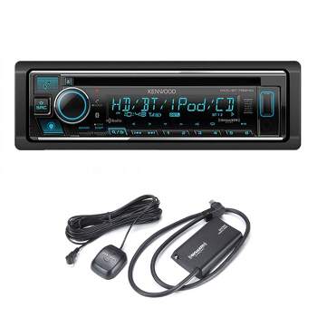 Kenwood KDC-BT782HD CD Receiver with Bluetooth with a Sirius XM SXV300v1 Connect Vehicle Tuner Kit for Satellite Radio