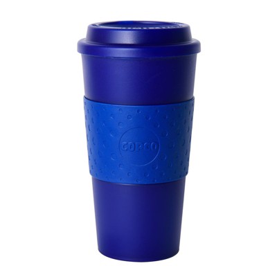 Copco Stainless Steel Insulated Travel Mug With Easy Grip Handle, 24-ounce  - Silver W/ Black Lid & Base 2510-0154 : Target