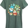 Women's - Pokémon - Sprig Fuec Quax Cafe Short Sleeve Graphic T-Shirt - 2 of 4