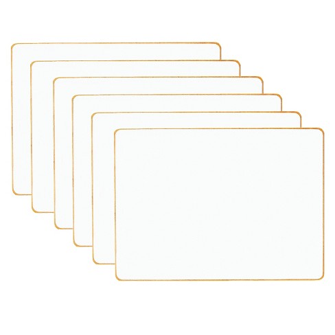 Dowling Magnets® Double-sided Magnetic Dry-erase Board, Line-ruled/blank,  Pack Of 6 : Target