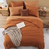 BAGOKIE 5/7 Pieces Bed in a Bag with Fitted Sheet, Flat Sheet, Pillow Sham, and Pillowcase - 4 of 4