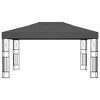 vidaXL Gazebo Anthracite 100% polyester, steel 10 x 13 ft Tough Gazebo - 2 of 4