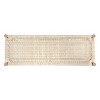 Storied Home Fernway Solid Wood and Woven Rope Entryway Bench - image 4 of 4