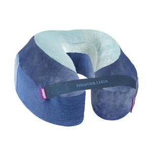 Cabeau Evolution Earth Memory Foam Travel Neck Pillow, One Size - 1 of 4