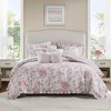 Okak All Size 5-Piece Large Printed Bed Comforter Set with Decorative Pillows,Comfortable Lightweight Comforter Bedding Sets,Machine Washable - 2 of 4