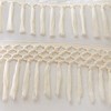 Sweet Jojo Designs Body Pillow Cover (Pillow Not Included) 54in.x20in. Boho Fringe Ivory - 3 of 4