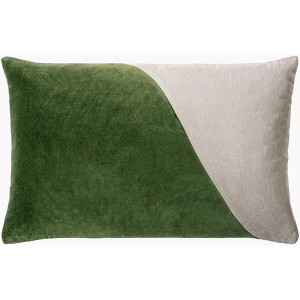 Livabliss Cotton Velvet Modern Throw Pillow - 1 of 4