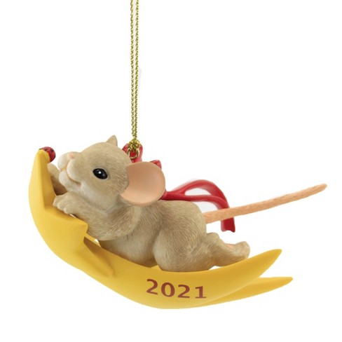 Charming Tails 2.0" You're The Star Of The Year Dated Dean Griff  -  Tree Ornaments - image 1 of 3