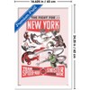 Trends International Marvel: Marvel Vs - Fight For New York Framed Wall Poster Prints - 3 of 4