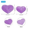 Unique Bargains DIY Embroidery Clothing Sequins Heart Iron on Patches - 2 of 4