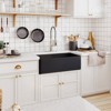CASAINC 33 Inch Fireclay Single Bowl Farmhouse Apron Kitchen Sink - 2 of 3