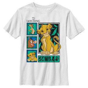 Boy's Lion King Three Best Friends Panel T-Shirt - 1 of 4