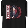 Naruto Itachi Uchiha Men's Short Sleeve Shirt & Sleep Shorts Set - 3 of 4
