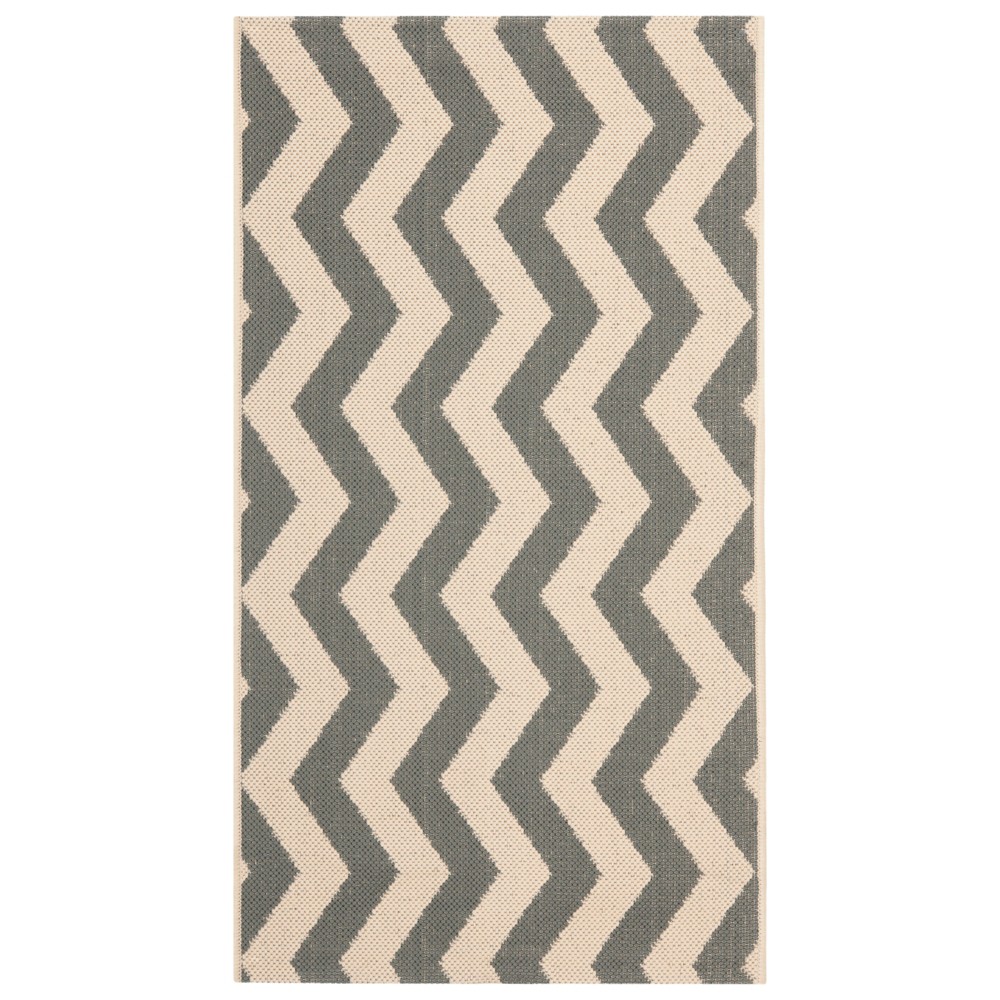 Courtyard Ayden Chevron Outdoor Rug