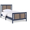 PAGED Twin Size Toddler Bed Wooden Baby Bed Frame with Reversible Panel, Headboard and Footboard for Bedroom - 3 of 4