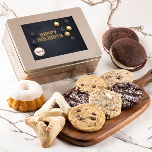 Dulcet Gift Baskets Tasteful Treats Tin Gift Basket - 1 of 4