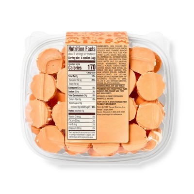 Orange Creme Mini Cookies - 11oz - Favorite Day™