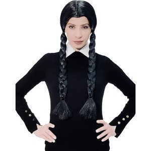 Franco Gothic Girl Adult Womens Costume Wig - 1 of 4