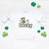 Simply Sage Market Women's Graphic Sweatshirt Lucky Hat - 3 of 4