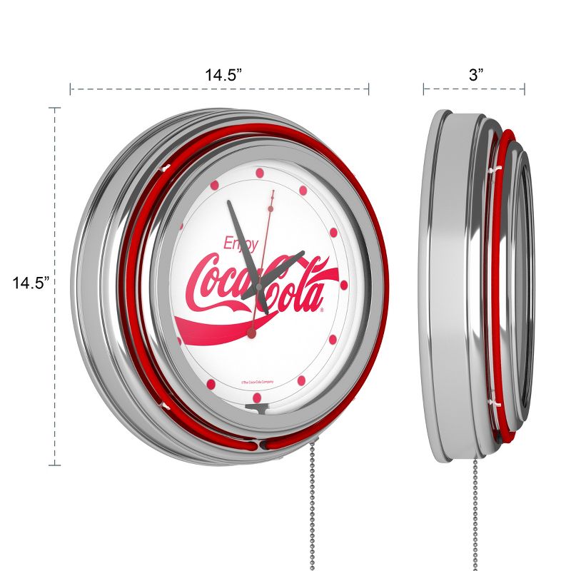 Coca-Cola Wall Clock, 4 of 6